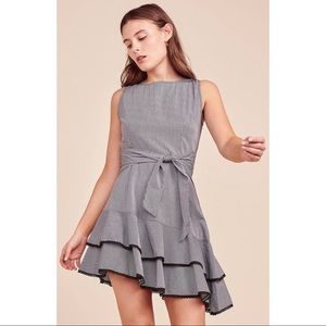 NWT BB Dakota Holly Golightly Asymmetric Hem Dress